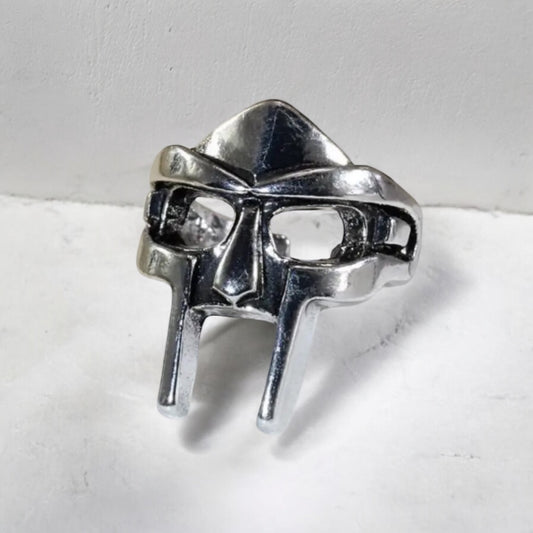 The "MF Doom Mask" Ring